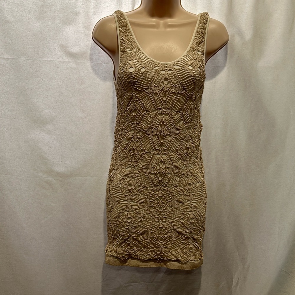 Bebe slinky mini dress